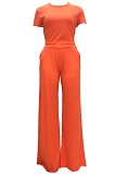 Prue Color Dew Waist Flared Trousers Casual Two-Piece TRS933
