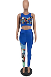 Sexy Print Sports Casual Two-Piece ZNN8018
