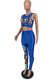 Sexy Print Sports Casual Two-Piece ZNN8018