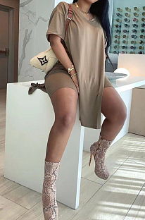 Casual Fashion Pure Color Two-Piece TD8015