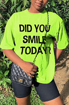 At Home Letter Euramerican Losse Streets Two-Pieces FM6199