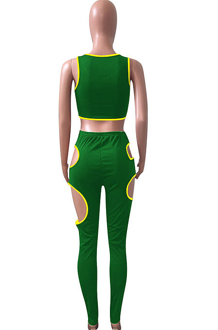 Offset Printing Package Edge Sport Casual Pants Sets NK220