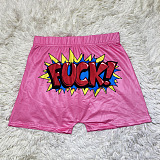 Sexy Tight Pattern Printing Yoga Shorts SDD9477