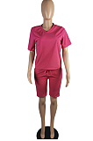 Fashion Prue Color Cultivate One's Morality Casual Sport Suits TK6065