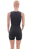 Fashion Women Casual Vest Two-Piece HHM6503