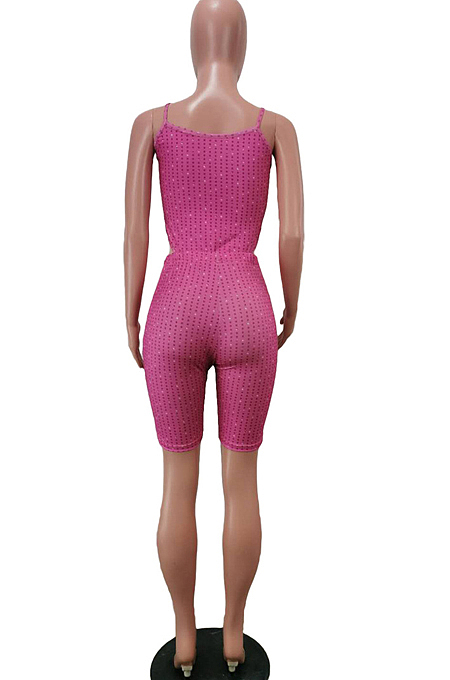 Fashion Star Hole Hole Print Sexy Two-Piece TK6096 