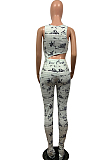 Fashion Women Sexy Print Jumpsuits OEP6255