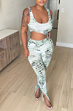 Fashion Women Sexy Print Jumpsuits OEP6255