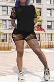 Fashion Prue Color Hurnt Flowers Sport Suits TK6090 