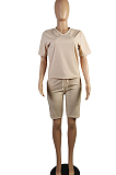 Fashion Prue Color Cultivate One's Morality Casual Sport Suits TK6065