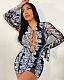 Trendy Casual Personality Hollow Out Mini Dress MDF5224