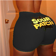 Sexy Tight Pattern Printing Yoga Shorts SDD9484