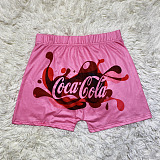 Sexy Tight Pattern Printing Yoga Shorts SDD9484