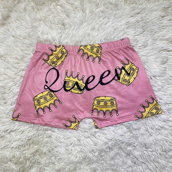 Sexy Tight Pattern Printing Yoga Shorts SDD9481