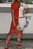 Summer Fashion Joining Together Casual Spors Two-Piece OEP6256