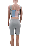 Casual Cultiveta One's Morality Vest Joining Together Two-Piece TK6155