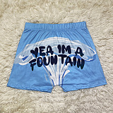 Sexy Tight Pattern Printing Yoga Shorts SDD9477