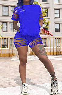 Fashion Prue Color Hurnt Flowers Sport Suits TK6090 