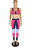 Fashion Letter Joining Togeher Vest Casual Sport Suits LMM8223