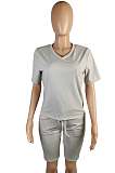 Fashion Prue Color Cultivate One's Morality Casual Sport Suits TK6065