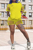 Fashion Prue Color Hurnt Flowers Sport Suits TK6090 