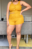 Fashion Women Casual Vest Two-Piece HHM6503