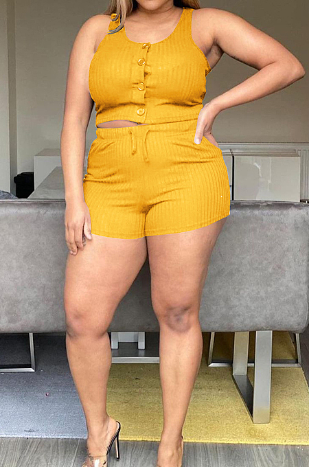 Fashion Women Casual Vest Two-Piece HHM6503