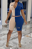 Summer Fashion Joining Together Casual Spors Two-Piece OEP6256