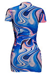Euramerican Women Trendy Sexy Tight Mini Dress FFE101
