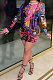 Sexy Net Yarn Perspective Bind Tight Long Sleeve Mini Dress XZ5071
