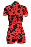 Trendy Casual Printing Shorts Sets FFE106