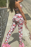 Fashion Sport Casual Printing Yoga Pants Sets PU6067