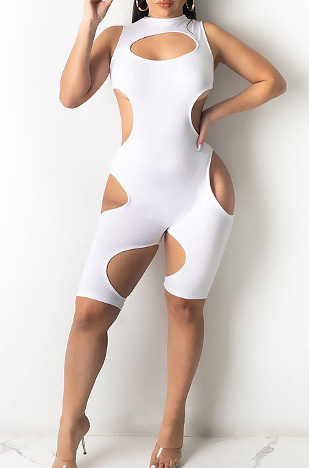 Fashion Summer Hole Sexy Jumpsuits E8568