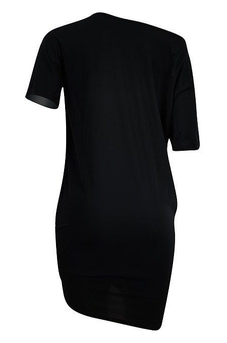 Euramerican Women Casual Trendy Printing Midi Dress FFE107