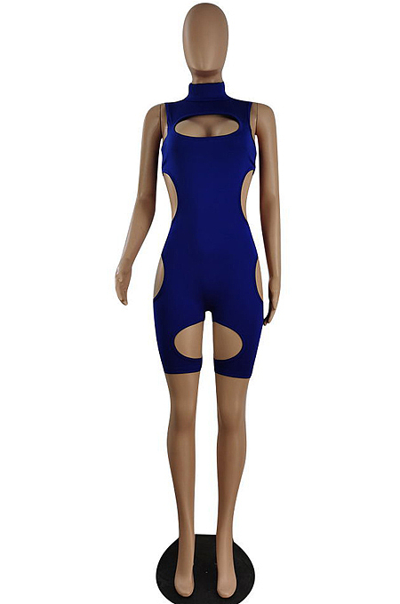 Fashion Summer Hole Sexy Jumpsuits E8568