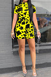Trendy Casual Printing Shorts Sets FFE106