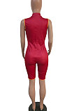 Printing Sleeveless Trendy Tight Romper Shorts GHH007