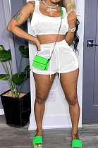 Korea Velvet Vest Shorts Sport Two-Piece YYF8194