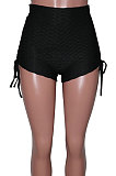 Sexy Tight Bind Pure Color Yoga Shorts SN390083