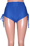Sexy Tight Bind Pure Color Yoga Shorts SN390083