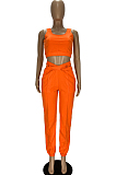 Sexy Cross Waistband Vest Two-Piece YT3262