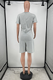 Night Club Pure Color V Neck Zipper Jumpsuits HG107