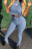 Fashion Shirred Detail Sexy Two-Piece YT3258