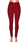 Trendy Jacquard Weave Sport Yoga Pants SN390082