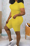 Waffle Fashion Casual Sports Two-Piece H1630 