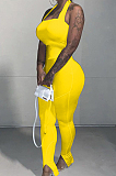 Ankle Strap Open Fork Hang A Neck Tight Sexy Jumpsuits YT3266