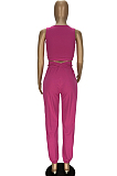 Sexy Cross Waistband Vest Two-Piece YT3262