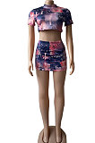Fashion Women Letter Printing Skirts Sets BNB76
