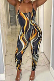 Women Net Yarn Perspective Spliced Sexy Bodycon Jumpsuits FA7182