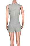 Fashion Casual Womne Pit Bar Jumpsuits Cloak Two-Pieces MDF5153